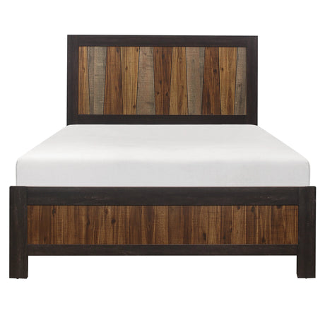 Cooper Wire Brushed Queen Panel Bed by Homelegance at Eve Furniture