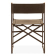Copenhagen 19" Director's Chair in Black Leather by Home Trends & Design at Eve Furniture