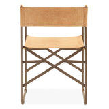 Copenhagen 19" Director's Chair in Sand Suede by Home Trends & Design at Eve Furniture