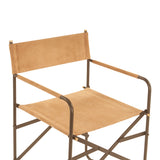 Copenhagen 19" Director's Chair in Sand Suede by Home Trends & Design at Eve Furniture