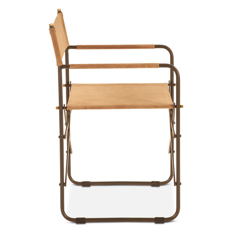 Copenhagen 19" Director's Chair in Sand Suede by Home Trends & Design at Eve Furniture