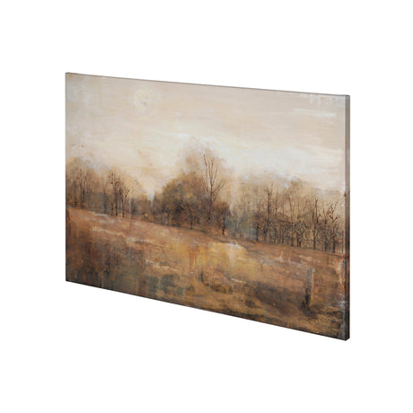 Copper Glaze Landscape by Matina Theodosiou a Hand Embellished Textured Canvas by Mercana at Eve Furniture