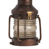 Copper Lantern Bronze/Transparent Table Lamp by Crestview at Eve Furniture