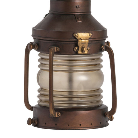 Copper Lantern Bronze/Transparent Table Lamp by Crestview at Eve Furniture