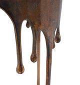 Copperworks Accent Table Antique Copper by Moe's Home at Eve Furniture