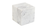 Cora Cube Tabletop Accent Banswara Purple White Marble by Moe's Home at Eve Furniture