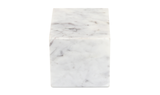 Cora Cube Tabletop Accent Banswara Purple White Marble by Moe's Home at Eve Furniture