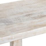Coral Cove White/Tan Counter Pub Table by Crestview at Eve Furniture