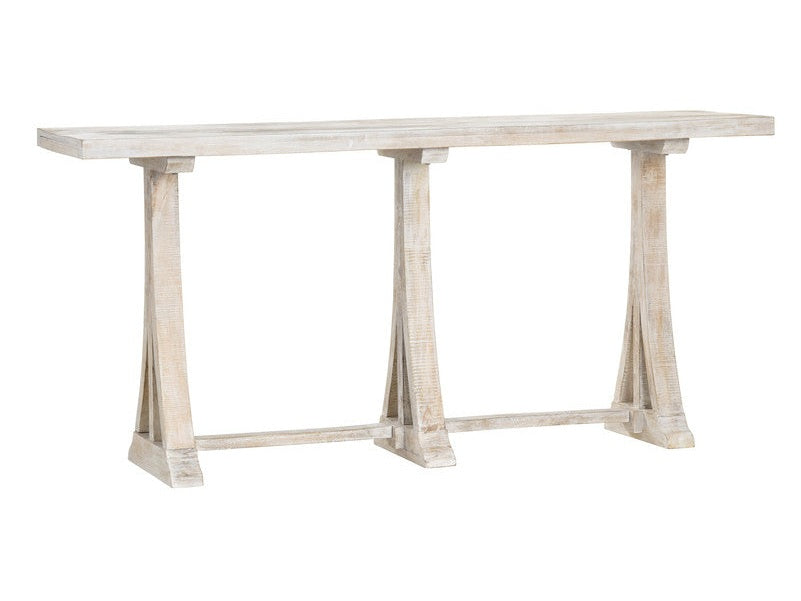Coral Cove White/Tan Counter Pub Table by Crestview at Eve Furniture