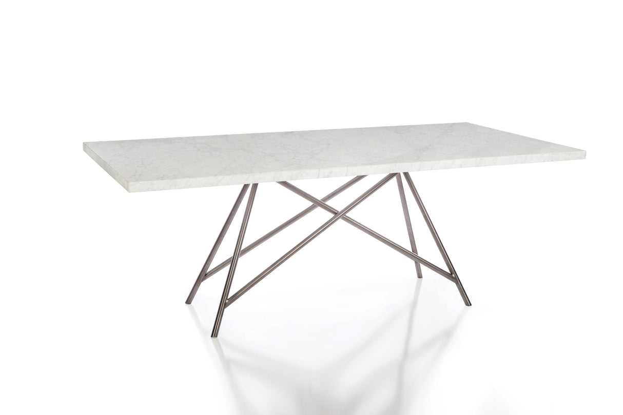 Coral Marble Rectangular Dining Table by Modus Furniture at Eve Furniture