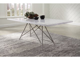 Coral Marble Rectangular Dining Table by Modus Furniture at Eve Furniture