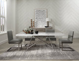 Coral Marble Top Rectangular Sideboard in Antique Grey by Modus Furniture at Eve Furniture