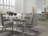 Coral Marble Top Rectangular Sideboard in Antique Grey by Modus Furniture at Eve Furniture