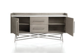 Coral Marble Top Rectangular Sideboard in Antique Grey by Modus Furniture at Eve Furniture