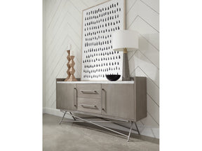 Coral Marble Top Rectangular Sideboard in Antique Grey by Modus Furniture at Eve Furniture