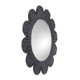 Coralie Rattan Round Mirror by TOV Furniture at Eve Furniture