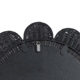 Coralie Rattan Round Mirror by TOV Furniture at Eve Furniture