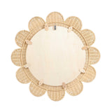 Coralie Rattan Round Mirror by TOV Furniture at Eve Furniture