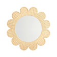 Coralie Rattan Round Mirror by TOV Furniture at Eve Furniture