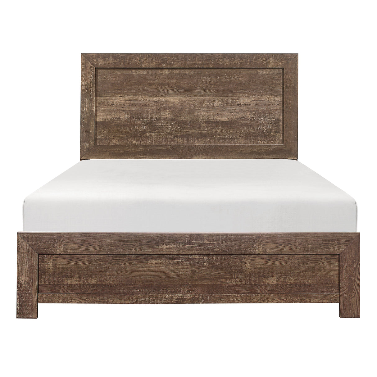 Corbin Brown California King Bed in a Box by Homelegance at Eve Furniture