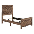Corbin Brown Crossbuck Panel Youth Bedroom Set by Homelegance at Eve Furniture