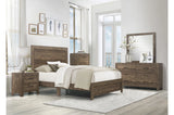 Corbin Brown Queen Panel Bed by Homelegance at Eve Furniture