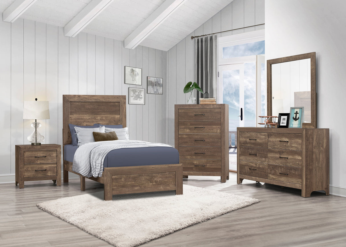 Corbin Brown Writing Desk by Homelegance at Eve Furniture