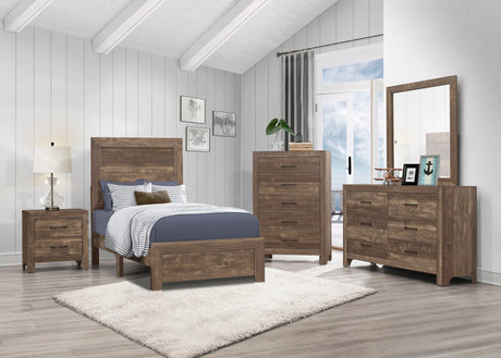 Corbin Brown Writing Desk by Homelegance at Eve Furniture