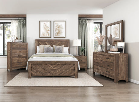 Corbin Brown Writing Desk by Homelegance at Eve Furniture