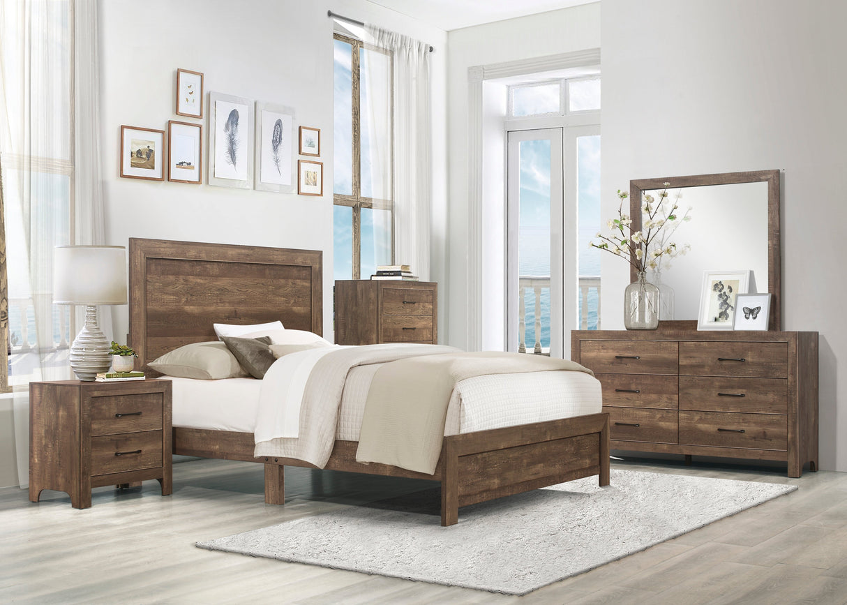 Corbin Brown Writing Desk by Homelegance at Eve Furniture