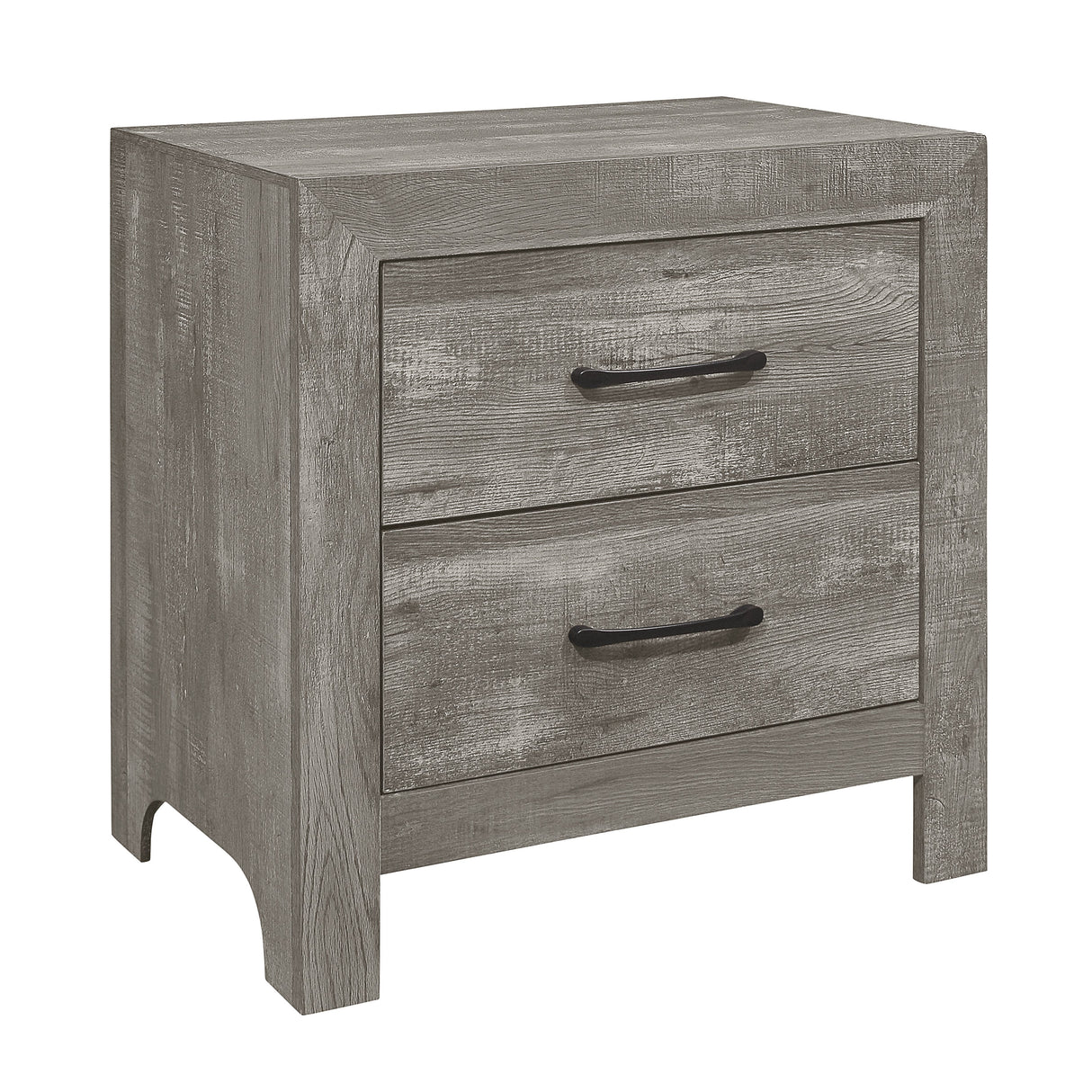 Corbin Gray Crossbuck Panel Bedroom Set by Homelegance at Eve Furniture