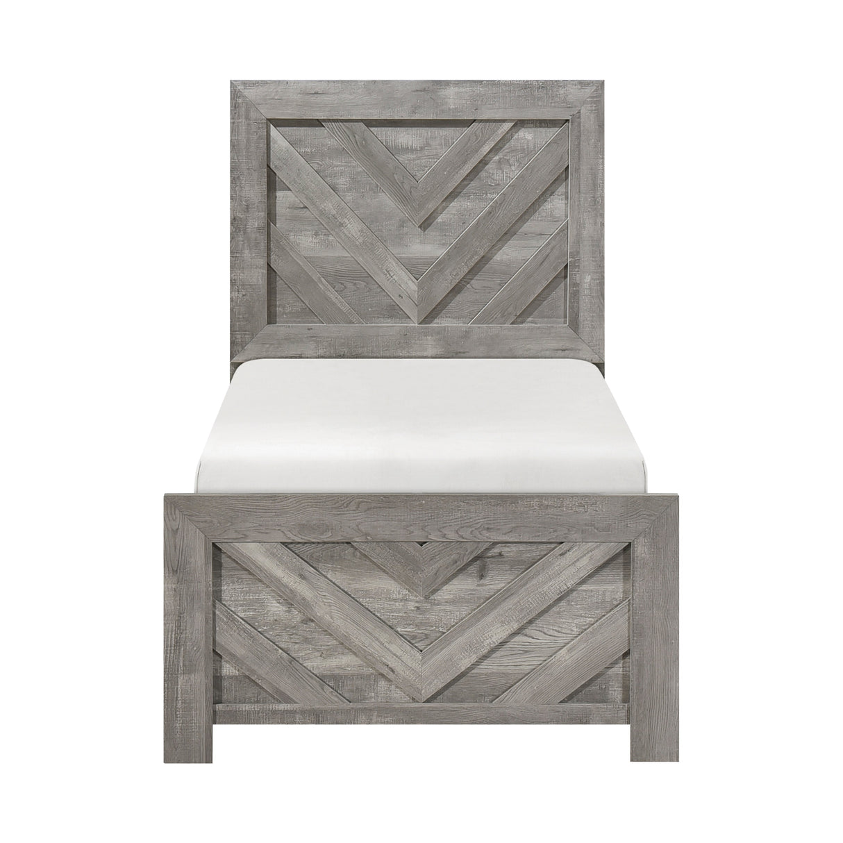 Corbin Gray Crossbuck Panel Youth Bedroom Set by Homelegance at Eve Furniture