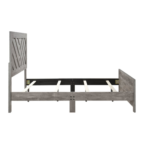 Corbin Gray Crossbuck Panel Youth Bedroom Set by Homelegance at Eve Furniture