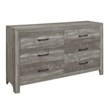 Corbin Gray Crossbuck Panel Youth Bedroom Set by Homelegance at Eve Furniture