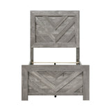 Corbin Gray Crossbuck Panel Youth Bedroom Set by Homelegance at Eve Furniture