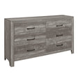 Corbin Gray Dresser by Homelegance at Eve Furniture