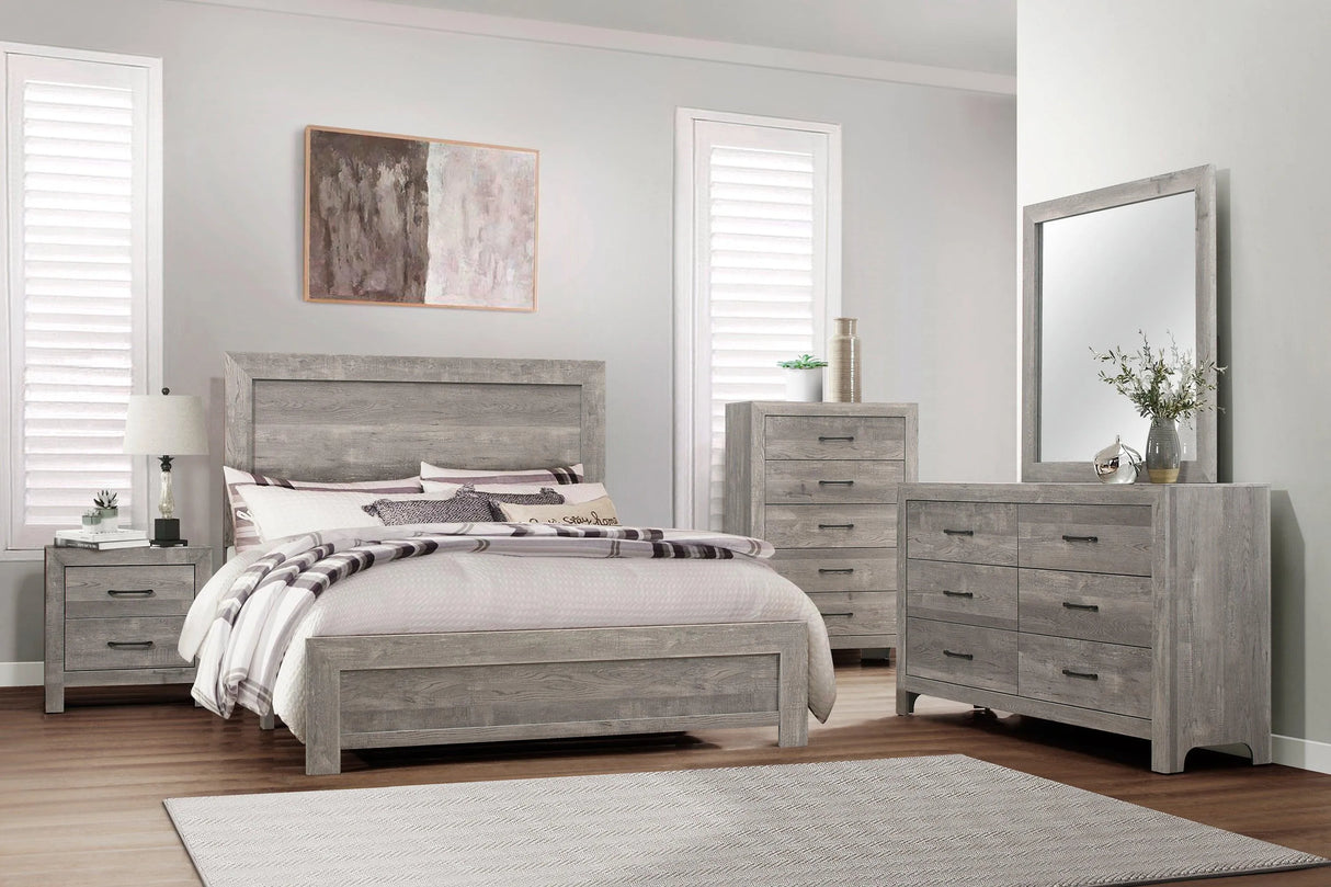 Corbin Gray Panel Youth Bedroom Set by Homelegance at Eve Furniture