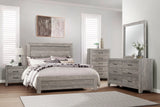 Corbin Gray Queen Panel Bed by Homelegance at Eve Furniture