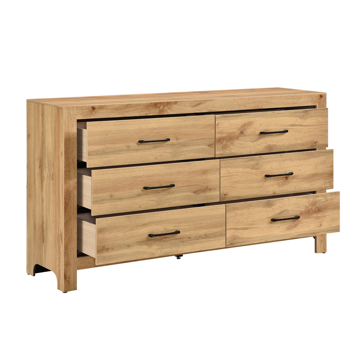 Corbin Natural Crossbuck Bedroom Set by Homelegance at Eve Furniture