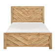 Corbin Natural Crossbuck Full Bed by Homelegance at Eve Furniture