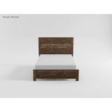 Corbin Natural Crossbuck Queen Bed by Homelegance at Eve Furniture