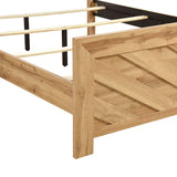 Corbin Natural Crossbuck Twin Bed by Homelegance at Eve Furniture