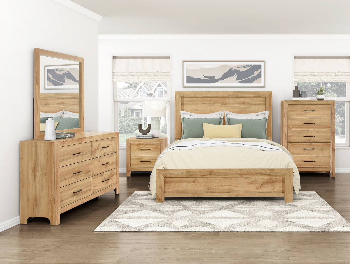 Corbin Natural Dresser by Homelegance at Eve Furniture