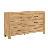 Corbin Natural Dresser by Homelegance at Eve Furniture