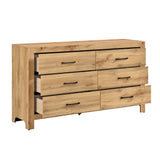 Corbin Natural Dresser by Homelegance at Eve Furniture