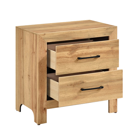 Corbin Natural Nightstand by Homelegance at Eve Furniture