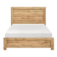 Corbin Natural Queen Panel Bed by Homelegance at Eve Furniture