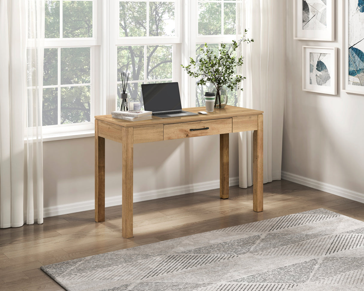 Corbin Natural Writing Desk by Homelegance at Eve Furniture