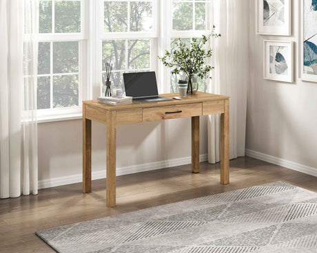 Corbin Natural Writing Desk by Homelegance at Eve Furniture