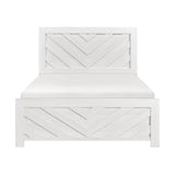 Corbin White Crossbuck Panel Bedroom Set by Homelegance at Eve Furniture